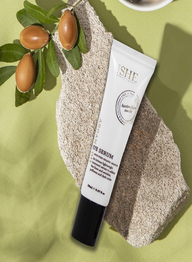 Om She Aromatherapy Argan Oil Eye Serum 0.67fl oz - Nourishing and Hydrating. Australian Made. - Image 2